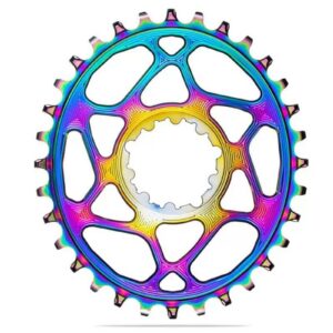 Převodník ABSOLUTEBLACK OVAL SRAM OVAL 32T rainbow 3mm offset (BOOST)
