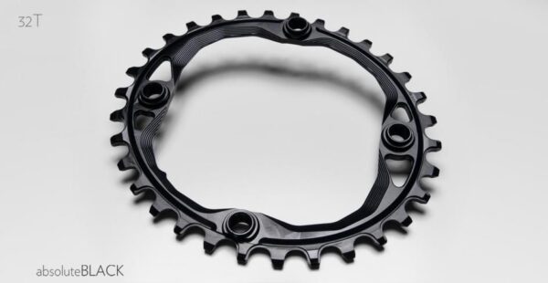Převodník ABSOLUTEBLACK Oval 32T - černá