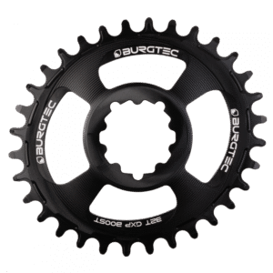 Převodník Burgtec Oval Sram Boost 3mm Offset Thick Thin Barva: Burgtec Black