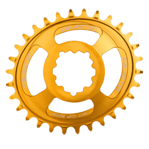 Převodník Burgtec Oval Sram Boost 3mm Offset Thick Thin Barva: Burgtec Bullion Gold