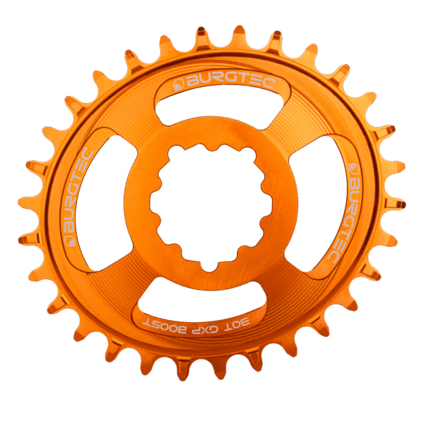 Převodník Burgtec Oval Sram Boost 3mm Offset Thick Thin Barva: Iron Bro Orange