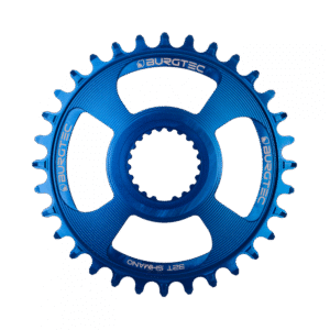 Převodník Burgtec Shimano Direct Mount Thick Thin Barva: Deep Blue