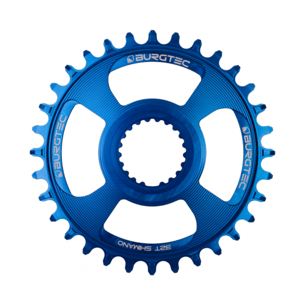 Převodník Burgtec Shimano Direct Mount Thick Thin Barva: Deep Blue