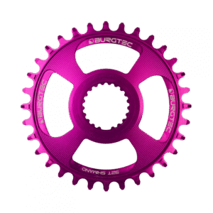 Převodník Burgtec Shimano Direct Mount Thick Thin Barva: Purple Rain