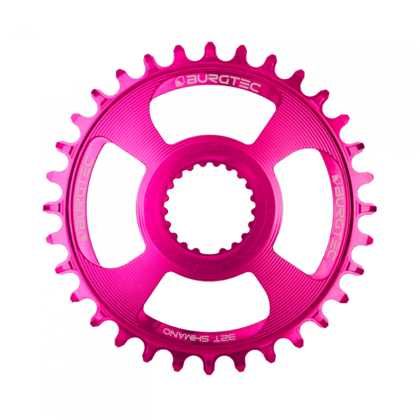 Převodník Burgtec Shimano Direct Mount Thick Thin Barva: Toxic Barbie