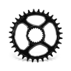 Převodník Garbaruk - Shimano XTR M9100 Round Převodníky: 38 zubů - černá