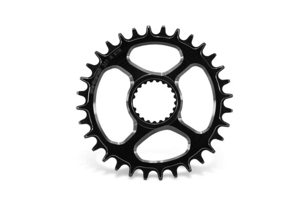 Převodník Garbaruk - Shimano XTR M9100 Round Převodníky: 38 zubů - černá
