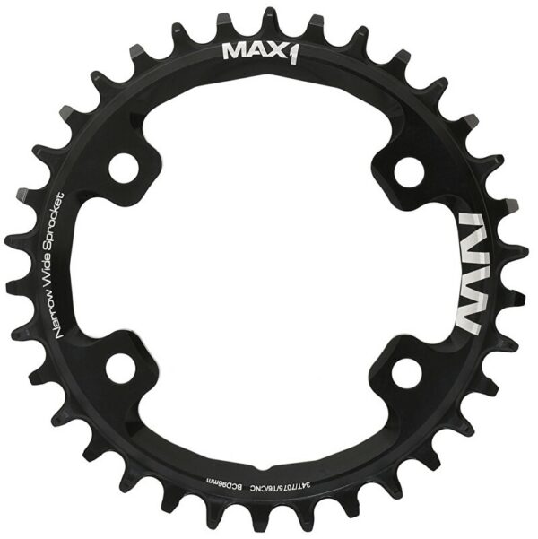 Převodník MAX1 Narrow Wide Shimano 34z - černý