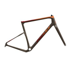 Rám Ridley Kanzo Adventure - dark brown metallic/orange/bordeaux red Velikost: L
