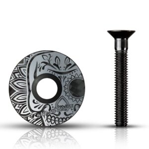 Riesel design Víčko hlavového složení Riesel stem - cap los muertos grey