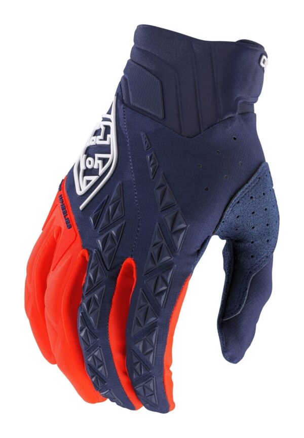 Rukavice Troy Lee Designs SE Pro - Navy/Orange Velikost: 2XL