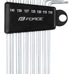 Sada 7 torx klíčů FORCE PROFI T10-40 v držáku