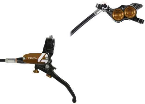 Sada kotoučových brzd Hope Tech 4 E4 - černá Barevná kombinace: Bronzové