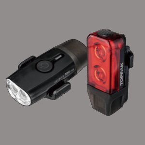 Sada světel Topeak Powerlux USB Combo - Černá