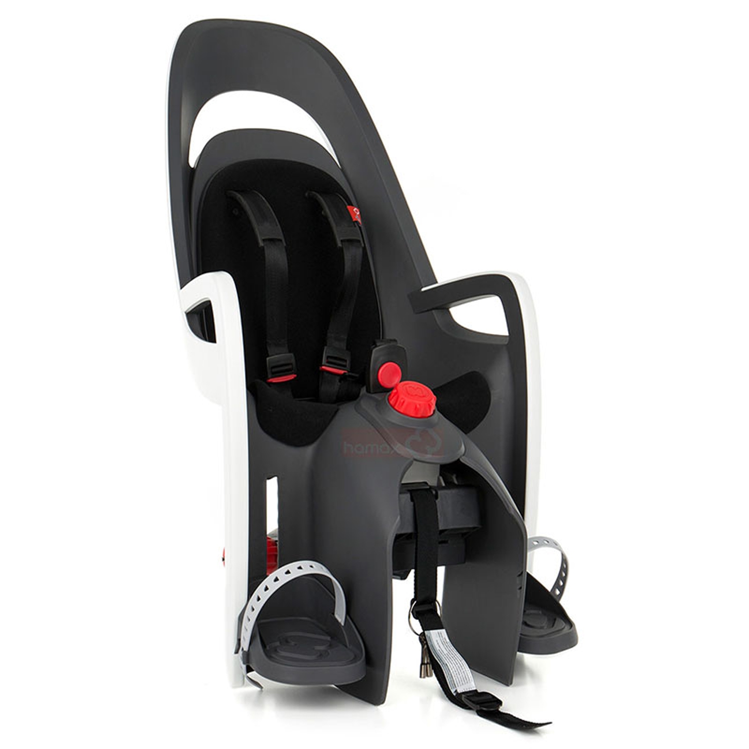 Sedačka HAMAX CARESS PLUS zadní - tmavě šedá-černá