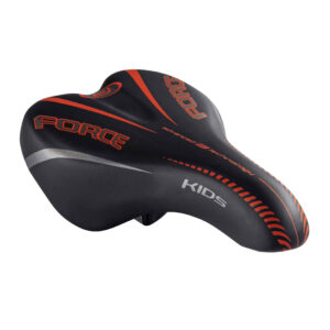 Sedlo FORCE KIDS  16-20" dětské - černo-červené