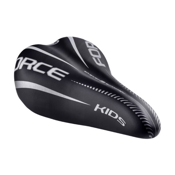 Sedlo FORCE KIDS  16-20" dětské - černo-šedé