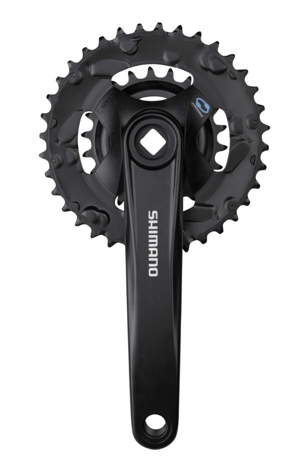Shimano Kliky MTB FCMT315 7/8 k. 36/22 - černé 175 bez krytu