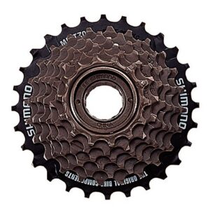 Shimano Vícekolečko 14-28 - 7sp - hnědé