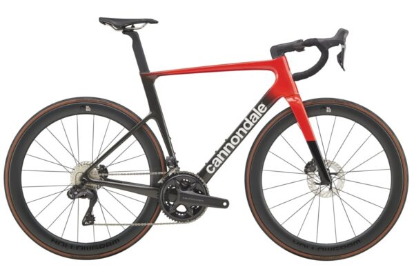 Silniční kolo Cannondale Super Six Evo Hi-MOD 2 - Rally Red Velikost: 56