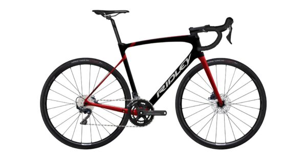Silniční kolo RIDLEY Fenix SLiC 105 Di2 - černo/červená Velikost: L