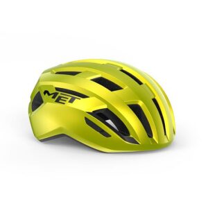 Silniční přilba MET VINCI MIPS - lime žlutá metalická vel.: S - 52/56 cm