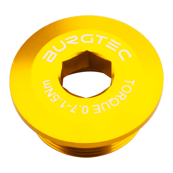 Šroub do klik Shimano Hollowtech II Burgtec Barva: Burgtec Bullion Gold