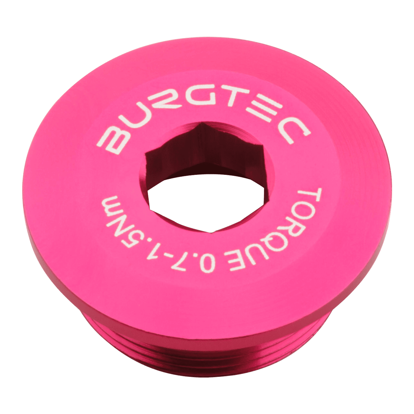 Šroub do klik Shimano Hollowtech II Burgtec Barva: Toxic Barbie