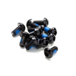 Šrouby na kotouče Reverse steel M5x10mm TORX 25 12ks - černé