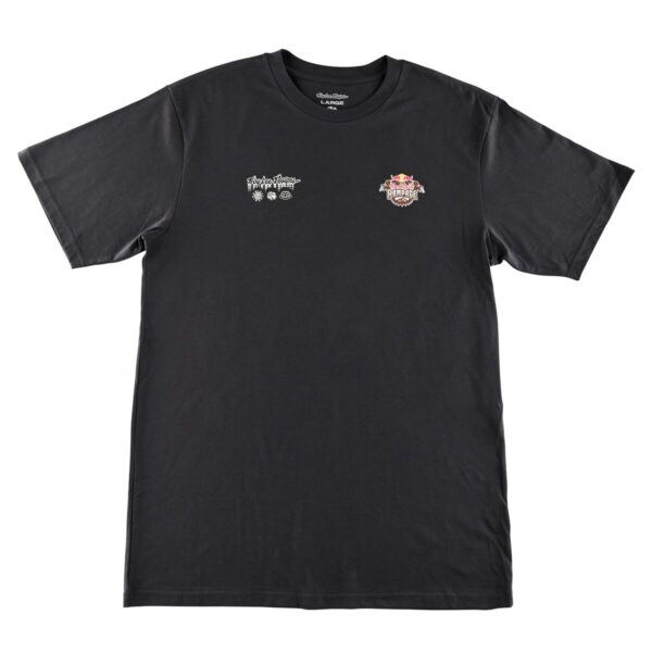 Triko s krátkým rukávem Troy Lee Designs Redbull Rampage Altered Reality - Coal Velikost: XL