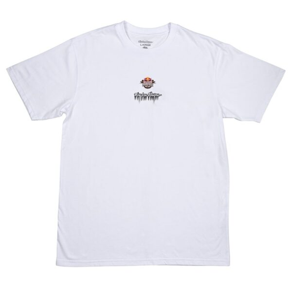 Triko s krátkým rukávem Troy Lee Designs Redbull Rampage Mind Melt - White Velikost: XL