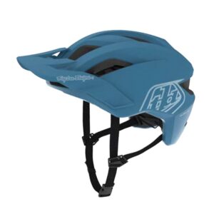 Troy Lee Designs Dětská cyklistická helma TLD Flowline point - Cobalt/Blue