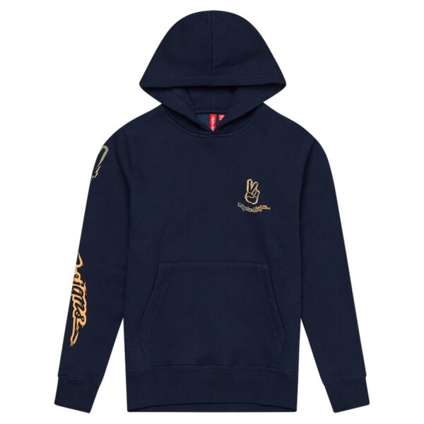 Troy Lee Designs Dětská mikina Troy Lee Design Peace Out - Navy Velikost: XL