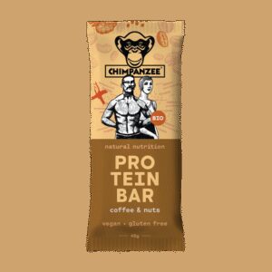 Tyčinka CHIMPANZEE BIO PROTEIN BAR Příchuť: Coffee / Nuts