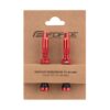 Ventilky FORCE pro bezdušový systém 2xFV 44mm - červená - Obrázek 2