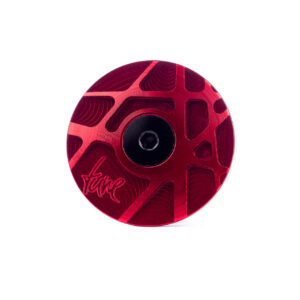 Víčko TUNE CAP Al with screw Barevná kombinace: Červené