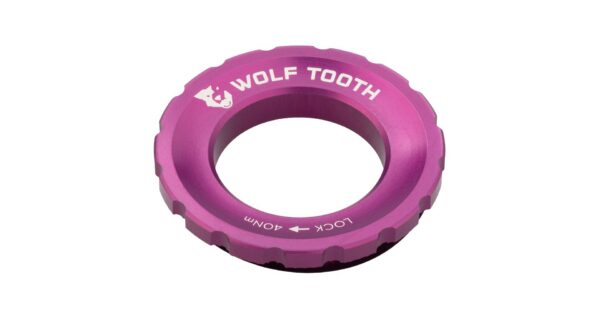 WOLF TOOTH matice Centerlock Rotor fialová