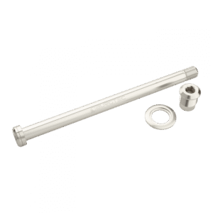 Zadní osa Burgtec pro Trek 184.5mm Barva: Rhodium Silver