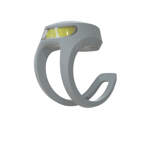 Zadní světlo na kolo Knog Frog V3 Varianta: Abyss Grey