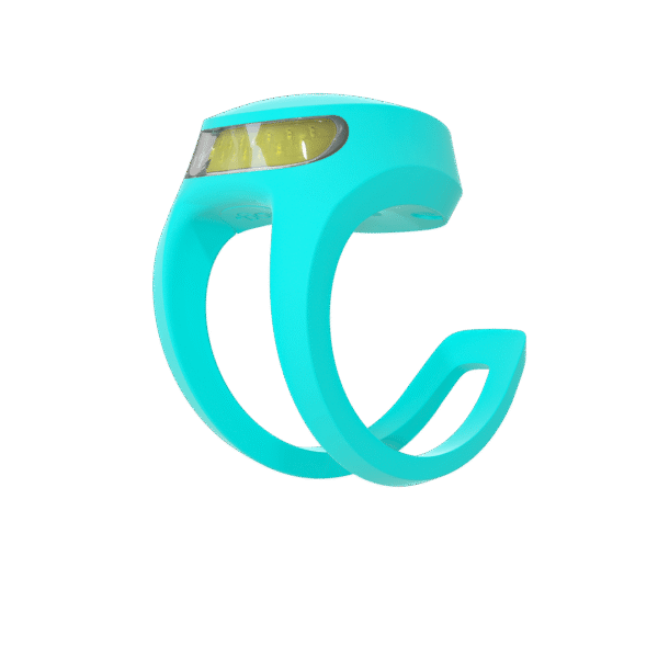 Zadní světlo na kolo Knog Frog V3 Varianta: Awesome Aquamarine
