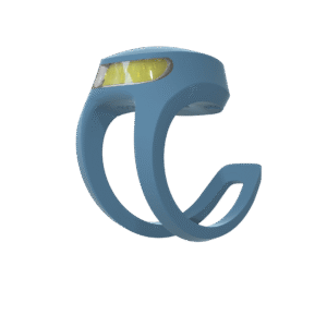 Zadní světlo na kolo Knog Frog V3 Varianta: Denim Blue
