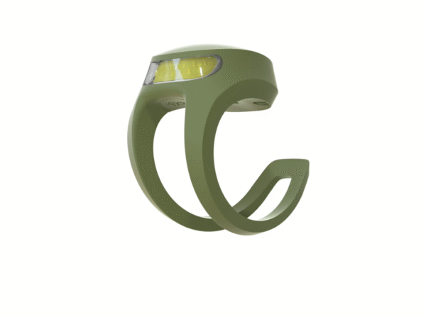 Zadní světlo na kolo Knog Frog V3 Varianta: Jacket Green