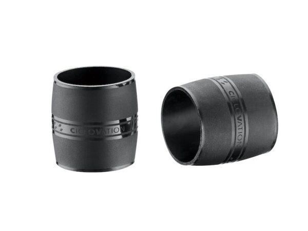 Zakončovací kroužek Ciclovation Finish Ring Matte Black - 2ks