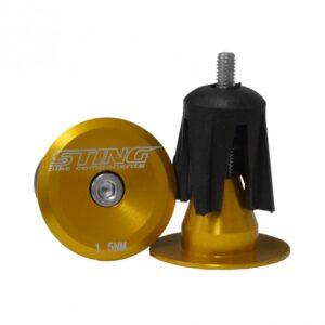 Zátka řidítek Sting ST-PLUG02 - zlatá