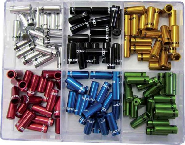 quaxar Box neutěsněných koncovek na bowdeny 4mm Varianta: stříbrná