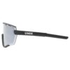 Brýle UVEX Sportstyle 236 set - Black matt/mir. silver - Obrázek 2