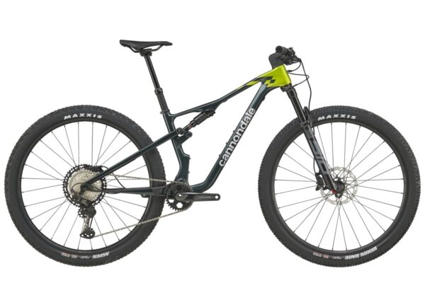 CANNONDALE kola a rámy Celoodpružené kolo Cannondale Scalpel 29" Carbon 3 - Gunmetal Green Velikost: XL