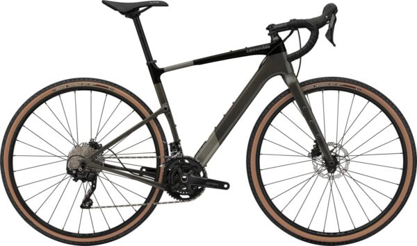 CANNONDALE kola a rámy Gravelové kolo Cannondale Topstone Carbon 4 - Smoke Black Velikost: XL