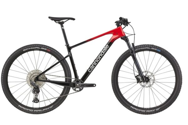 CANNONDALE kola a rámy Horské kolo Cannondale Scalpel  HT Carbon 3 - Rally red Velikost: XL