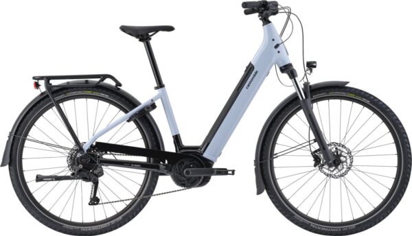 CANNONDALE kola a rámy Městské elektrokolo Cannondale Mavaro Neo 5 LSTH - Dust Blue Velikost: L